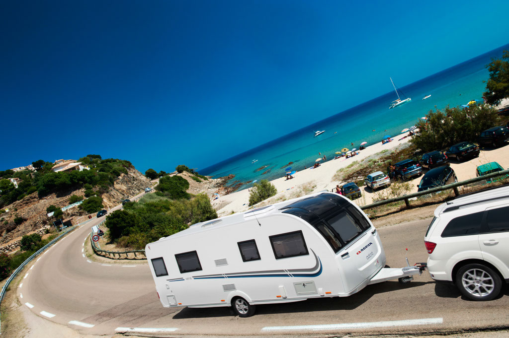 Exterior of 2014 Adria Adora range